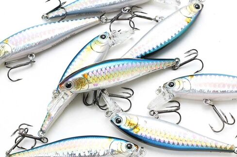 LUCKY CRAFT Pointer 65SP, Fishing Jerkbait Side by Side Action Lure, Tournament Winning Perfect Wobbling Pond Fishing River Trout Fishing Tackle, Freshwater Bass in Kuwait