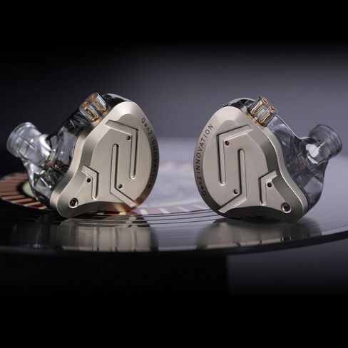 KZ ZSN Pro 2 IEM، شاشات HiFi KZ داخل الأذن، سماعات أذن سلكية KZ مع برامج تشغيل هجينة 1ba 1dd، سماعات أذن للموسيقيين عالية الدقة مع كابل خالٍ من التشابك للألعاب (مع ميكروفون، أصفر) in Kuwait