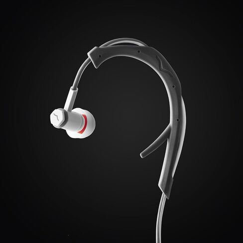 V-MODA Forza In-Ear Hybrid Sport Headphones with 3-Button Remote & Microphone - Apple Devices, White in Saudi Arabia
