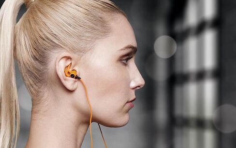 V-MODA Forza In-Ear Hybrid Sport Headphones with 3-Button Remote & Microphone - Apple Devices, White in Saudi Arabia