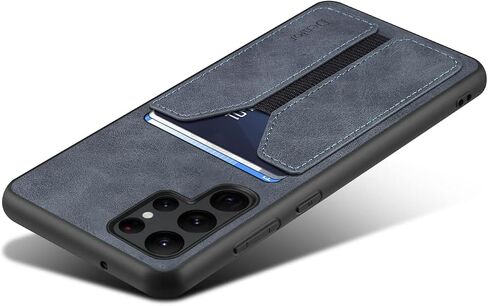 Kowauri Case for Samsung Galaxy S23 Ultra,PU Leather Wallet Case with Credit Card Slot Holder Ultra Slim Protector Case for Samsung Galaxy S23 Ultra (Gray) in Saudi Arabia