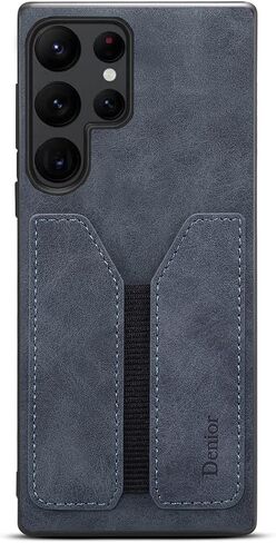Kowauri Case for Samsung Galaxy S23 Ultra,PU Leather Wallet Case with Credit Card Slot Holder Ultra Slim Protector Case for Samsung Galaxy S23 Ultra (Gray) in Saudi Arabia