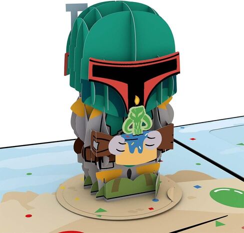 Lovepop Star Wars™ Darth Vader™ Birthday Cake Pop-Up Card, Funny Birthday Card for Men, Dad Card, Darth Vader Birthday Card, 40th Birthday Card 5 X 7 in Saudi Arabia