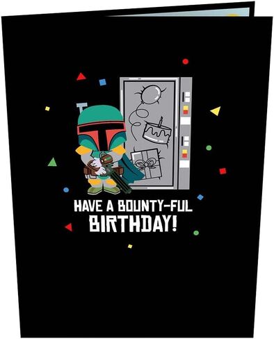 Lovepop Star Wars™ Darth Vader™ Birthday Cake Pop-Up Card, Funny Birthday Card for Men, Dad Card, Darth Vader Birthday Card, 40th Birthday Card 5 X 7 in Saudi Arabia