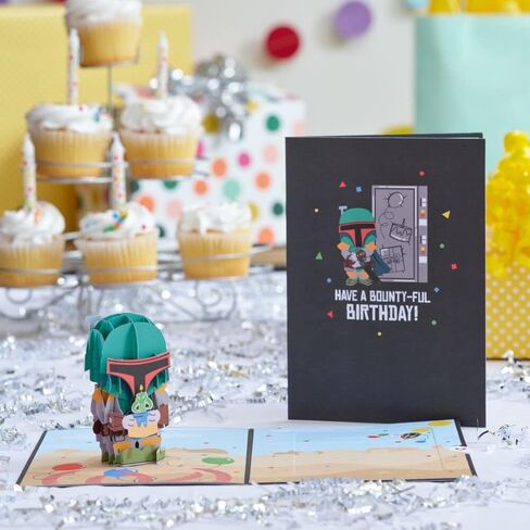 Lovepop Star Wars™ Darth Vader™ Birthday Cake Pop-Up Card, Funny Birthday Card for Men, Dad Card, Darth Vader Birthday Card, 40th Birthday Card 5 X 7 in Saudi Arabia