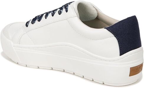 Dr. Scholl's Womens Time Off Sneaker White Smooth 9 W in Saudi Arabia