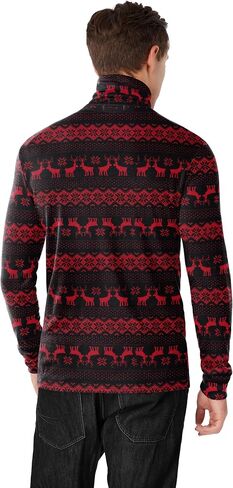 LE VONFORT Mens Turtleneck Long Sleeve T Shirts Slim Fit Thermal Undershirt Lightweight Pullover in Saudi Arabia