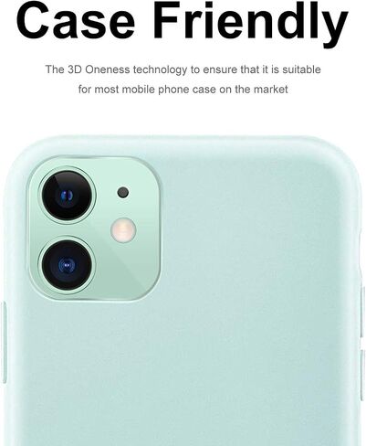 (عبوتان) واقي عدسة كاميرا iPhone 11، غطاء شاشة عدسة كاميرا من الزجاج المقوى BASE MALL مقاوم للغبار 9H لهاتف iPhone 11 6.1 بوصة، مضاد للخدش، ومضاد للكسر (أخضر) in Saudi Arabia