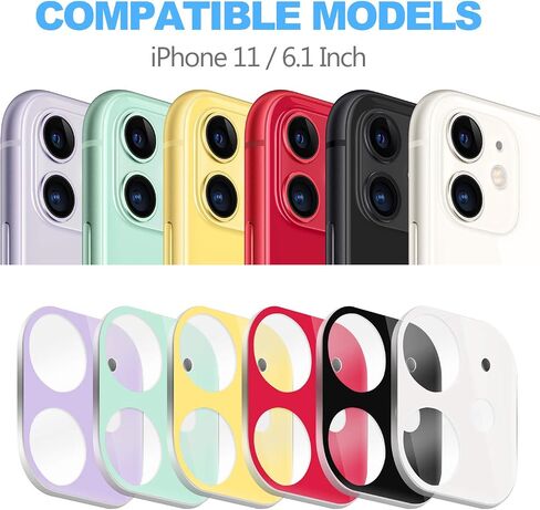 (عبوتان) واقي عدسة كاميرا iPhone 11، غطاء شاشة عدسة كاميرا من الزجاج المقوى BASE MALL مقاوم للغبار 9H لهاتف iPhone 11 6.1 بوصة، مضاد للخدش، ومضاد للكسر (أخضر) in Saudi Arabia