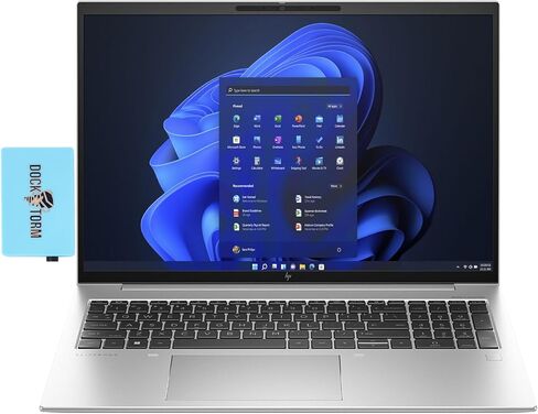 HP EliteBook 860 G10 Business Laptop 16.0" IPS WUXGA Display (Intel i5-1335U, 32GB DDR5, 1TB PCIe SSD, Backlit KYB, Fingerprint, 2 Thunderbolt 4, B&O Speakers, WiFi 6E, Win 11 Pro) w/DKZ Hub in Saudi Arabia