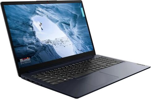 Lenovo Ideapad 1 15.6" Toucscreen Laptop, Full HD 300 nits IPS Display, Ryzen 5 7520U (Beats i5-1235U), 8GB RAM, 1TB SSD, Backlit KB, Webcam, USB-C, Card Reader, 3-in-1 Essential Bundle, Windows 11 in Saudi Arabia