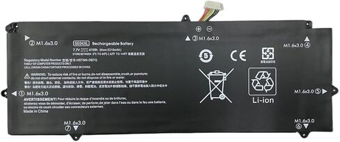 SE04XL جديد بطارية كمبيوتر محمول بديل HP Pro X2 612 G2 كمبيوتر محمول 860708-855 860724-2B1 860724-2C1 HSTNN-DB7Q in Saudi Arabia