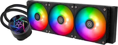 SilverStone Technology NovaPeak 360 ARGB All-in-one Liquid Cooler with ARGB Lighting Effects, SST-NP360-ARGB in Saudi Arabia