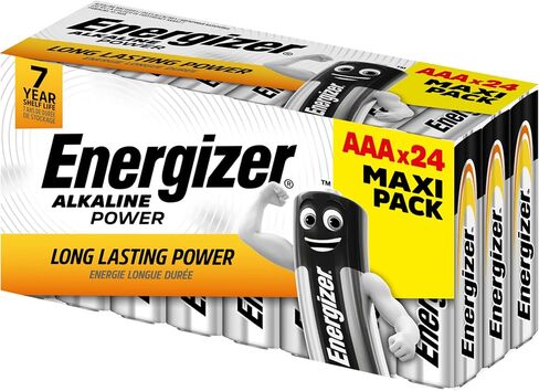 Energizer Battery EN92 Battery, AAA, Alkaline, Industrial (Pack of 24) in Saudi Arabia