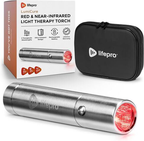 شعلة العلاج بالضوء الأحمر المحمولة من LifePro - بالقرب من العلاج بالأشعة تحت الحمراء في جهاز العلاج بالضوء الأحمر القابل للجيب للجسم - جهاز بحجم الجيب in Kuwait