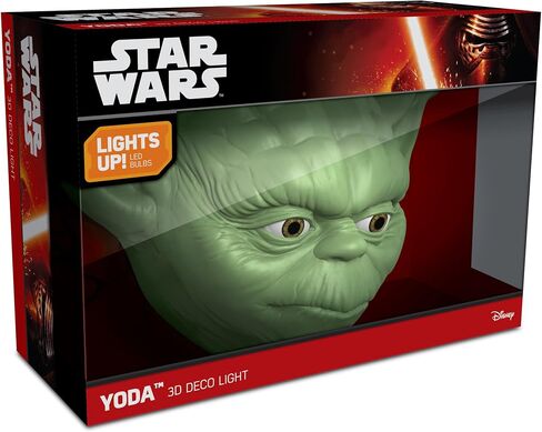 3D Light FX Star Wars Yoda Face 3D Deco LED Wall Light in Saudi Arabia