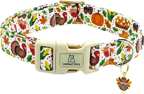 Lionheart glory Easter Dog Collar Colorful Collar for Medium Dog Collars Easter Egg Print Dog Collars Spring Female or Male Pet Gift Adjustable Heavy-Duty Holiday Dog Collar Plastic Buckle in Kuwait