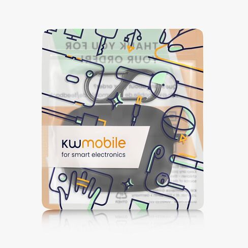 حافظة kwmobile متوافقة مع حافظة JBL Tune 230 NC TWS / T230NC - حامل غطاء سيليكون لسماعات الأذن - أخضر داكن in Saudi Arabia