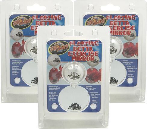 Zoo Med Floating Betta Exercise Mirror (3 Pack) in Saudi Arabia