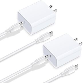 شاحن USB C Samsung سريع لجهاز Galaxy A16 A14 5G A15 A13 A53 A54 A24 A03s S24 S23 S22 Ultra S21 S20 FE، كتلة محول طاقة PD 20 واط وكابل شاحن 6 أقدام C شحن سريع لـ Google Pixel 9 8 7 6 Pro 7A in Kuwait