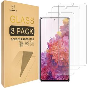 Mr.Shield [3-Pack] Designed For Samsung Galaxy S20 FE 5G 2022[Tempered Glass] [Japan Glass with 9H Hardness] Screen Protector with Lifetime Replacement