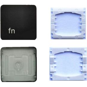 Replacement Individual Fn Key Cap and Hinges are Applicable for MacBook Pro A1706 A1707 A1708 Keyboard to Replace The Fn Key Cap and Hinge