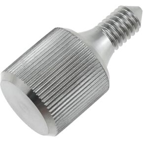 7.7mm Thread Diameter 304 Stainless Steel Silver Mixer Thumb Screw Replacement Part Mixer Wing Screw Replacement Part for Fixing Mixer Accessory