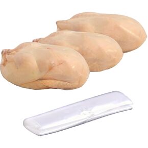 Poultry Shrink Bags 20pack 12" X 16" Inches Chicken Bags Heat Shrink With 20 Zip Ties,10 Straw For Chickens,Rabbits