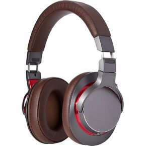 Audio-Technica ATH-MSR7bBK Over-Ear High-Resolution Headphones (Black), Adjustable