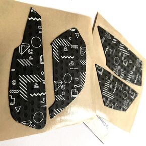 Upgraded Anti-Slip Mouse Grip Tape for Razer Basilisk X Hyperspeed/Ultimate / V2 / V3 Gaming Mouse (Dots-Pattern Skins)