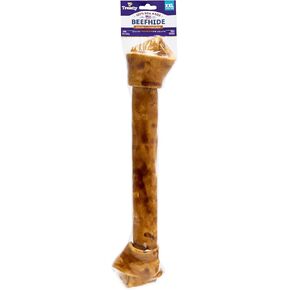 USA Beefhide Bones 15-17" Dog Chew Treats - Chicken Flavor, 1 Count/1 Pack