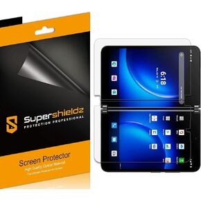 (2 Pack) Supershieldz Designed for Microsoft Surface Duo 2 Screen Protector, (2 Left Screen and 2 Right Screen) High Definition Clear Shield (TPU)