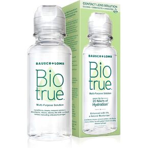 Contact Lens Solution by Biotrue, Multi-Purpose Solution for Soft Contact Lenses, 10 Fl Oz
