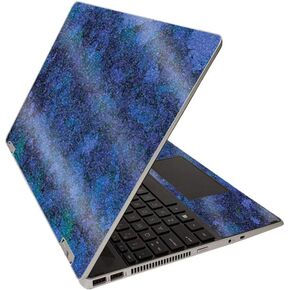 MightySkins Glossy Glitter Skin for HP Pavilion x360 15" (2020) - Action Fish Puzzle | Protective, Durable High-Gloss Glitter Finish | Easy to Apply, Remove, and Change Styles | Made in The USA