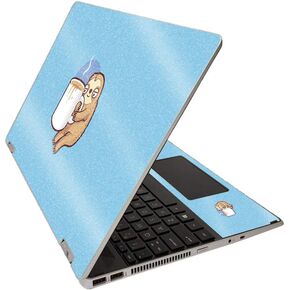 MightySkins Glossy Glitter Skin for HP Pavilion x360 15" (2020) - Baby Dragon | Protective, Durable High-Gloss Glitter Finish | Easy to Apply, Remove, and Change Styles | Made in The USA
