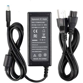 شاحن تيار متردد 19.5 فولت 3.34 أمبير 65 وات لجهاز Dell Inspiron 15 5000 7000 Series 5555 5567 5558 5559 5755 5758 7558 7568 7569 7579، Inspiron 13 7000 Series 7347 7348 7359، XPS 13 9 350 9360 سلك إمداد الطاقة in Kuwait