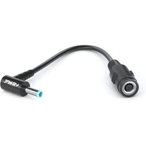 PWR+ Adapter 7.4x5.0mm to 4.5x3.0mm Tip Connector Converter K0Q39AA for Hp Pavilion Envy Elitebook Probook Spectre Compaq Presario Dongle Barrel