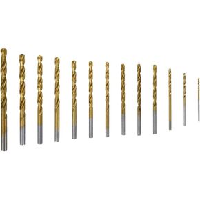 Tsnamay 3-8mm Titanium HSS Drill & Saw Bit Set Cutting Carpenter Wood Metal 6 pcs