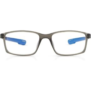 SAV Eyewear SPORTEX unisex adult Sport Style Blue Light Glasses Reading Glasses, Black, 133mm US