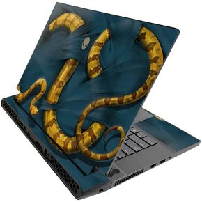 MightySkins Skin for Alienware M15 R3 (2020) & M15 R4 (2021) - Boa Constrictor | Protective Viny wrap | Easy to Apply and Change Style | Made in The USA