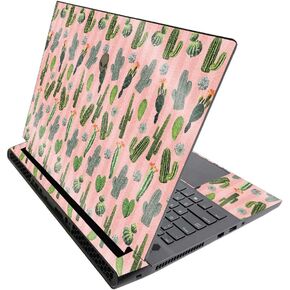 MightySkins Glossy Glitter Skin for Alienware M17 R3 (2020) & M17 R4 (2021) - Cactus Garden | Durable High-Gloss Glitter Finish | Easy to Apply and Change Style | Made in The USA
