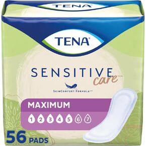 Tena Incontinence Pads, Bladder Control & Postpartum for Women, Maximum Absorbency, Long, Sensitive Care - 117 Count in Saudi Arabia
