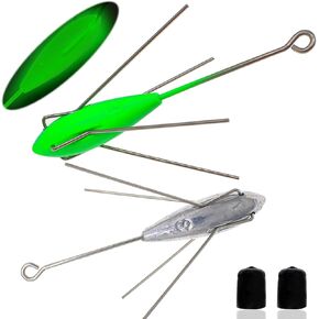 Sputnik Sinker Long Tail Fishing Weights Surf Casting Sinkers Fishing Equipment Catfish Beach Spider Weights for Ocean Sea Sand