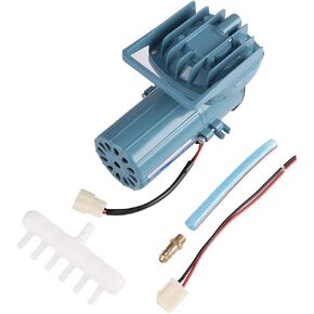 Aquarium Air Pump, DC 12V 35W Air Pump Aerator Fish Oxygen Pump for Fish Fountain Pond Hydroponics Aquaculture Aquarium Accessory, 68L/min, 0.068Mpa