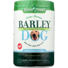 Green Foods Corporation Barley Dog Canine Formula, 11oz
