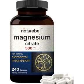 2 Pack Magnesium Glycinate 500mg, 480 Capsules – 100% Chelated for Max Absorption – Bioavailable Mineral Supplement for Muscle, Joint, Enzyme, & Heart Health