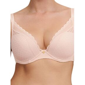 Chantelle Norah Chic Plunge T-Shirt Bra Rose 34F