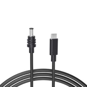 DC to USB-C Power Cable Cord 19AWG for Starlink Mini 5M/16.5FT, Waterproof Barrel Jack for Outdoor Use, Support 100W 20V/5A PD Input, Compatible with USB-C Power Bank Charger Power Supply