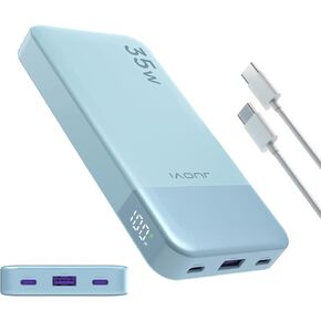 Power Bank 10000mAh, 35W Portable Charger,Fast Charging Portable Battery Pack with PD 3.0 & QC 4.0, USB C Portable Power Bank for iPhone 15 14 13 Series, Galaxy, Tablet, Switch, and More（Green）