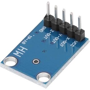 Accelerometer Module ADXL335(Welded), for , 3 Axis Tilt Angle Sensor, Small Size, Thin, Low Power Consumption, Measuring Static Gravitational and Dynamic Acceleration